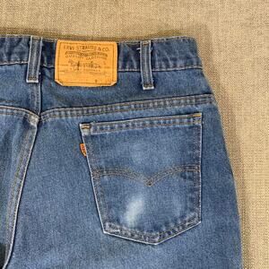 Vintage 80s Levi's Orange Tab Denim Jeans